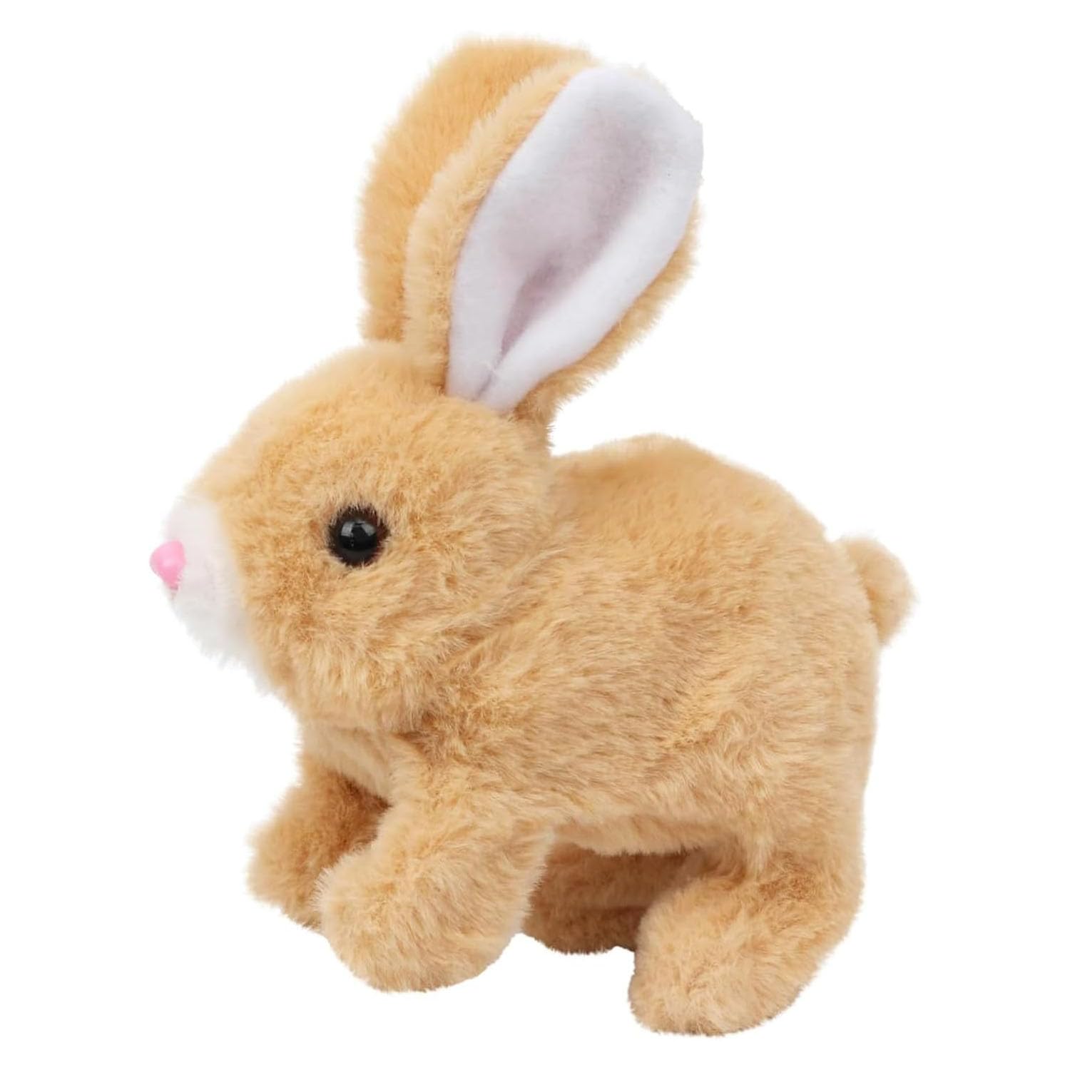 Gyfimdo Bunby - My Realistic Bunny Toy, Interactive Bunny Realistic Bunny, Bunbi Realistic Bunny, Vitality Bliss Bunny, Jumping, Twitching, and Shaking Ears (Brown)