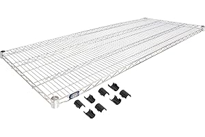 Nexel Chrome Wire Shelf, 72" x 24"