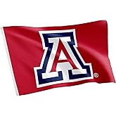 Desert Cactus University of Arizona Flag Wildcats UA Banners 100% Polyester Indoor Outdoor 3x5 feet Flags (Design J)