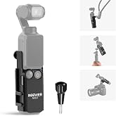 NEEWER BASICS Pocket 3 Extension Mount Adapter Compatible with DJI Osmo Pocket 3 Accessories, Protective Cage Bracket Mic Holder Clamp Stand with Cold Shoe for Tripod Vlog Video Recording, AC017
