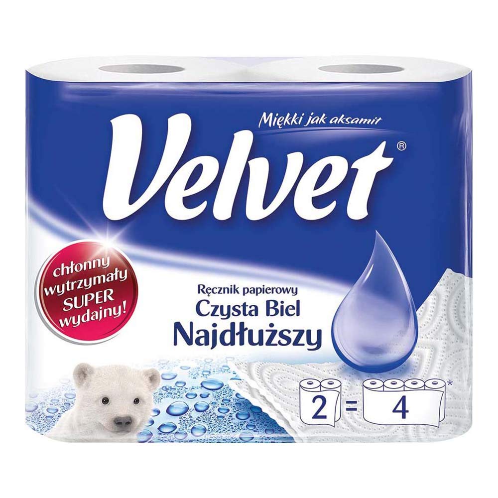 Velvet VELVET-REC_W Paper Towels Roll