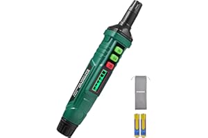 STMOUTUO Gas Leak Detector for RV & Home - Detects Propane, Methane & Combustible Gases, Audible & Visual Alarm, Quick Leak Location, 2 Batteries Included (Green)