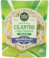 WHOLE FOODS MARKET Organic 90 Second Cilantro Lime Rice, 8 OZ