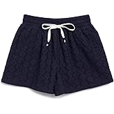 Splendid Girls Drawstring Eyelet Short