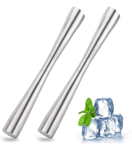 4 Pack Muddlers For Cocktail 304 Stainless Steel Fruit Crusher 8.3 - View #11