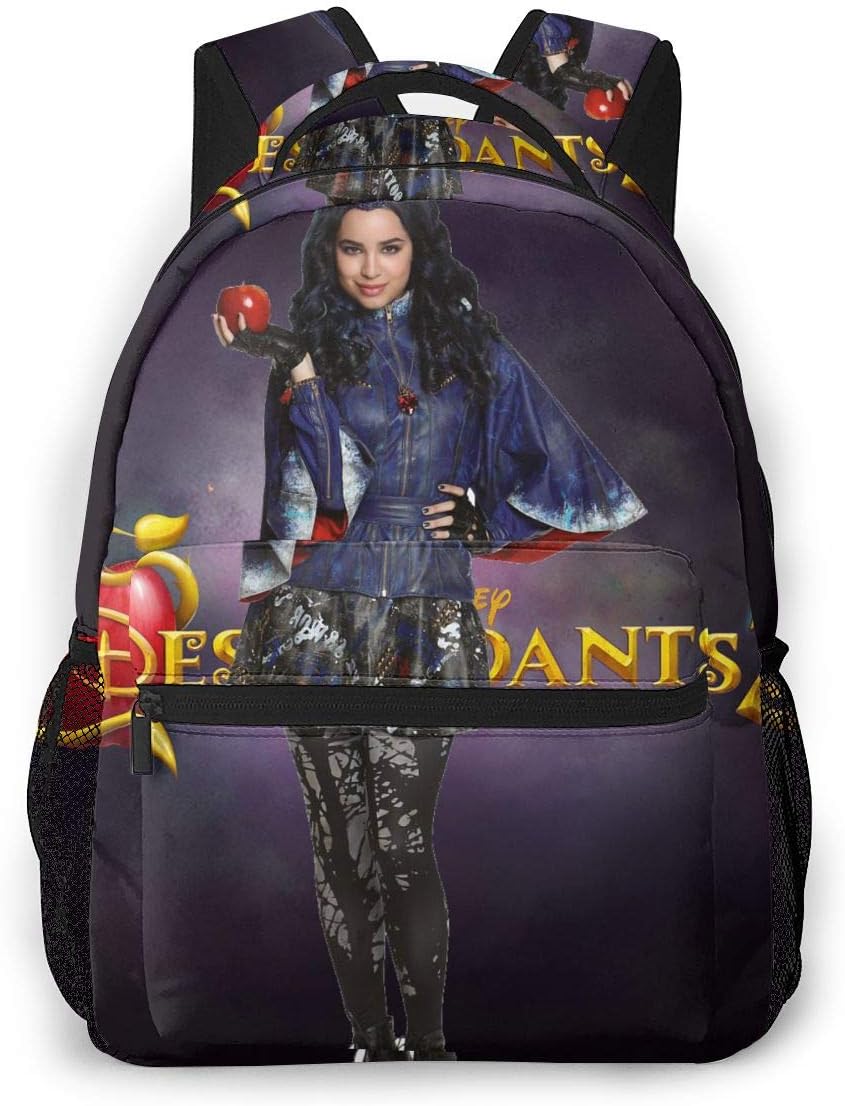 Des-Cen-dants Evie Backpacks Unisex Casual Style Travel Daypack School Bag Laptop Backpack