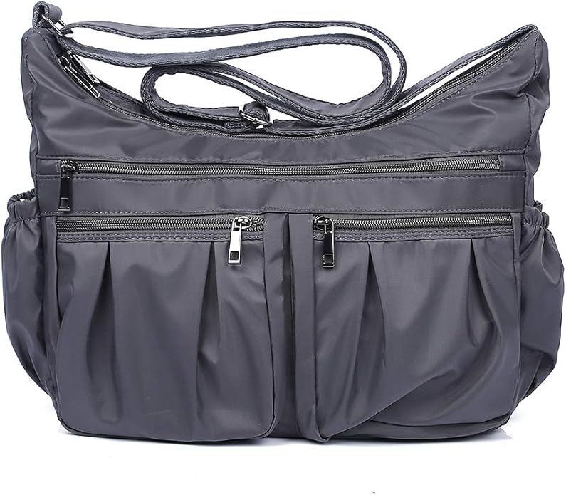 RFID Crossbody Bags for Women Lightweight Nylon Shoulder