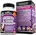 Hair Growth Vitamins with Biotin. Exclusive Hair Growth Product for Women for Longer, Stronger, Silky & Soft Hair. Visible results in 1 Month. Gluten Free Non-GMO Vitamins for Hair Growth Made in USAthumb 2