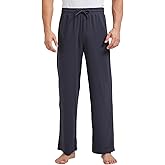 TTZ 34/36 Inseam Mens Tall Pajama Pants Waffle Pj Lounge Sleep Pants for Tall Men