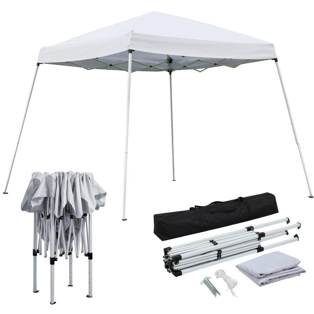 Amazoncom Yaheetech 10x10 Pop Up Canopy Tent With Carrying Bag