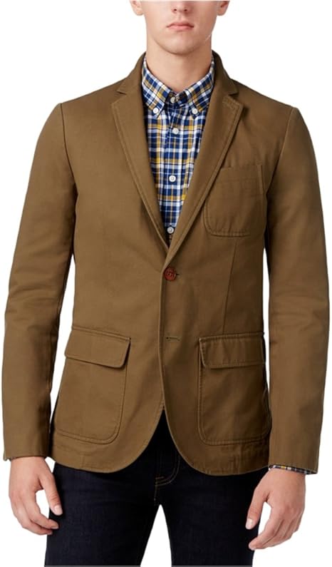 Amazon Tommy Hilfiger Blazer メンズ Us サイズ 36 カラー グリーン コート ジャケット 通販