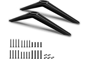 YAOTIECI TV Legs for TCL Roku TV Stand Legs 32" 40" 43" 49" 50" 55" 32S301 32S305 32S321 32S325 32S330 40S305 43S325 43S421 43S425 49S423 49S321 50S423 55S421 Base Stand with Screws