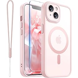 ROYBENS for iPhone 13 Matte Clear Case Compatible