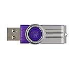 Kingston Digital 32GB DataTraveler 101 G2 USB 2.0 Drive - Purple (DT101G2/32GBZET)