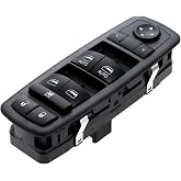 Side Master Power Window Switch, Replacement for 68110871AA | Fit for 2012-2016 Chrysler Town &amp; Country, for 2012-2016 Dodge Grand Caravan