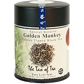The Tao of Tea, Golden Monkey Black Tea, Loose Leaf, 3.5 Ounce Tin