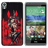 Planetar ( Sexy Vixen Girl Lingerie Black Red Leather ) HTC Desire 820 Hard Printing Protective Cover Protector Sleeve Case