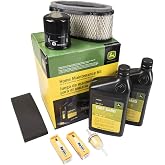 John Deere Original Equipment Filter Kit #LG249 | Fits Wheels w w w Tires Rotatable Quick Bar 44 42 GX335 Z465 Z445 X534 X530 X500