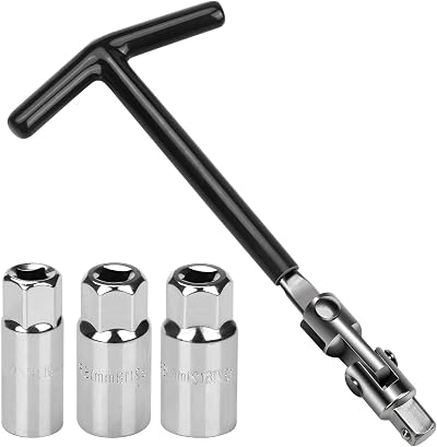 drado Spark Plug Socket Wrench 16mm 18mm 21mm T-Handle Tool