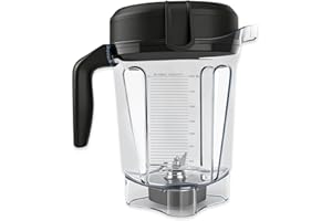 FXSMGDY Blender Pitcher 64oz Low-Profile, Compatible with 780 75-0 75-00 5000 5200 6300 7800 Vm0102 Vm0103 Vm0197 E310 Classic/Commercial/Professional Series etc Blender, Blender jar cup,10 Years Warranty