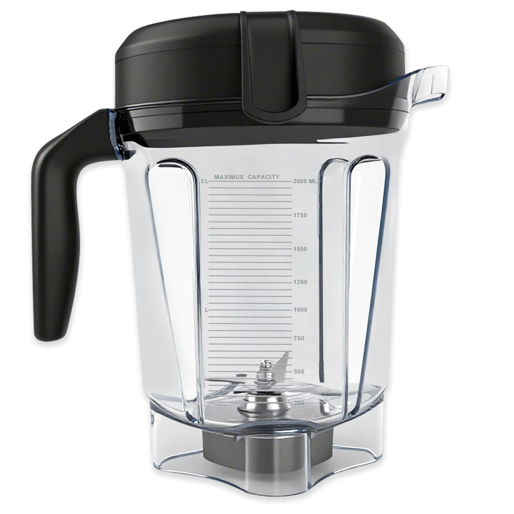 Photo 1 of Blender Pitcher 64oz Low-Profile, Compatible with Vitamix 750 780 5000 5200 6300 7500 Vm0102 Vm0103 Vm0197 E310 Classic/Commercial/Professional Series etc Blender, Blender jar cup,10 Years Warranty