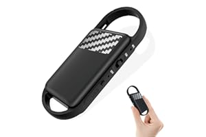 CHICNEW 64GB Digital Voice Recorder with Playback - 750Hours Voice Activated Recorder for Lectures Meetings - Portable Mini Tape Recorder Small Recording Device with MP3 Music Player and USB Flash Drives