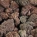 Red 3/4 Inch Lava Rock | Fireproof and Heatproof Volcanic Lava Rock, Perfect for Fire Pits, Fireplaces, BBQs and More. Indoor and Outdoor use - Natural Stones | 10 Pounds