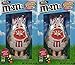 M&M'S Easter Milk Chocolate MINIS Size Candy Solid Easter Bunny 5-Ounce Bar - 2 Pack