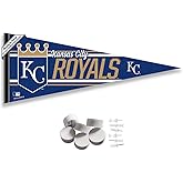 WinCraft Kansas City Royals Pennant Banner and Wall Tack Pads
