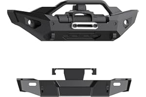 SPEELIK Front & Rear Bumper Aluminum Winch for Traxxas 1/18 TRX4M Bronco Upgrade Parts RC Crawler Car