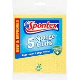 Spontex 20320005 Sponge Cloth X5