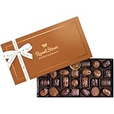RUSSELL STOVER Assorted Milk &amp; Dark Chocolate Gift Box, 1 lb 28 pieces | Milk And Dark Chocolate Treats, Shareable Dessert, Best Gift for Birthday Christmas Mother's Day, Caramel Creme Nut Variety