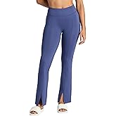 Gaiam Womens Yoga Pant, Slim Fit, Stretch Midweight Material, Moisture-Wicking
