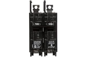 Siemens BQ2B100 100-Amp Double Pole 120/240-Volt 10KAIC Lug in/Lug Out Breaker