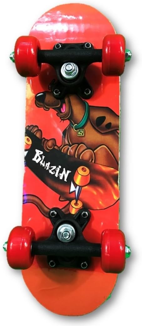 Micro-Board 17x5-Inch Lightweight Double-kick Skateboard from DreadXBoards (Scooby Doo)
