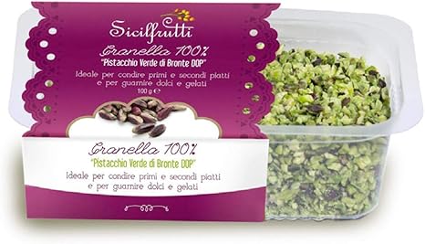 Sicilfrutti Granella Di Pistacchio 100 Gr Pistacchio Di Bronte Dop Granella Pistacchio Di Frutta Secca Siciliana Pistacchio Granella Per Specialita Siciliane E Ricette 100 Made In Italy Amazon It Alimentari E Cura Della