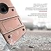 Zizo Bolt Series Compatible with iPhone X Case Military Grade Drop Tested with Screen Protector, Kickstand and Holster iPhone Xs Rose Gold Black