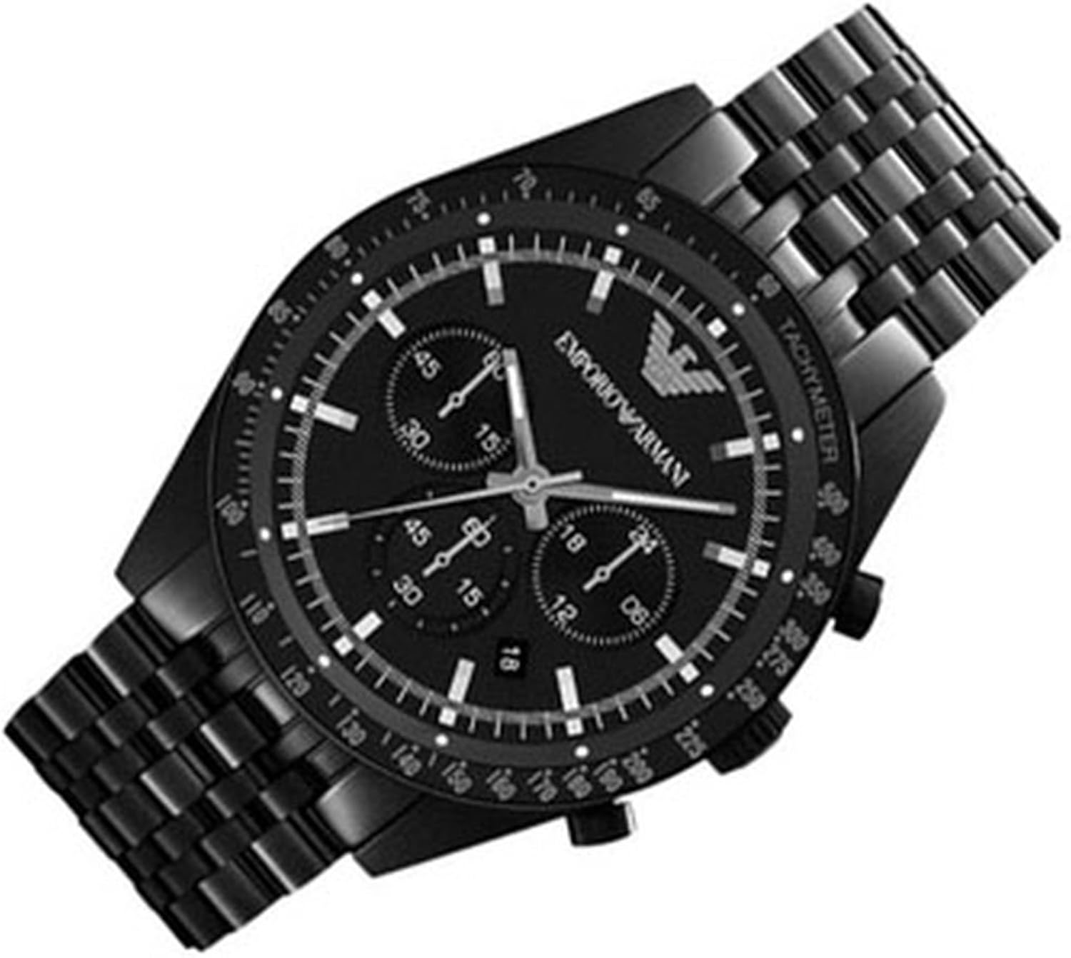 Emporio Armani AR5989 Men's Watch XL Chronograph Quartz Stainless Steel