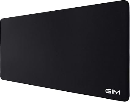 Amazon Gimart 超大型 マウスパッド 90 40 0 3cm ゲーミング デスクマット 天然ガム 業務用 大きい 滑らか 水洗い キーボード マウス用 作業スペース デスクパッド シンプル 在宅 ワーク 授業 机 マット 防水 黒 Gim マウスパッド 通販