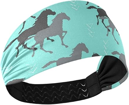 Amazon ヘアバンド ヘアターバン スポーツヘアバンド 馬柄 吸汗速乾 ヘッドバンド 洗顔用 バンダナ 化粧 吸水 伸縮性あり レディース メンズ 髪バンド 髪留め ジョギング 髪飾り ヘアアレンジ 薄型 自転車 スポーツ用 Wrh ヘッドバンド