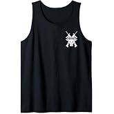 Marvel Punisher Crossed Weapons Skull Vintage Pocket Logo Tank Top