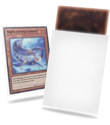 Amazon.com: Ultra Pro Card Supplies YuGiOh Sized Deck Protector Sleeves  White 60 Count x3 : Toys & Games