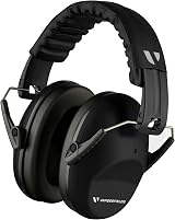 Vanderfields Premium Hearing Protection Ear Defenders 29 dB 2K Hz Midnight Black