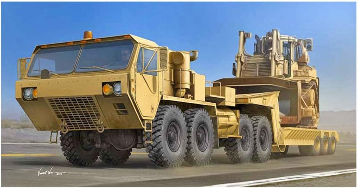 Trumpeter 1:35 - M983a2 HEMTT Tractor with M870a1, Various