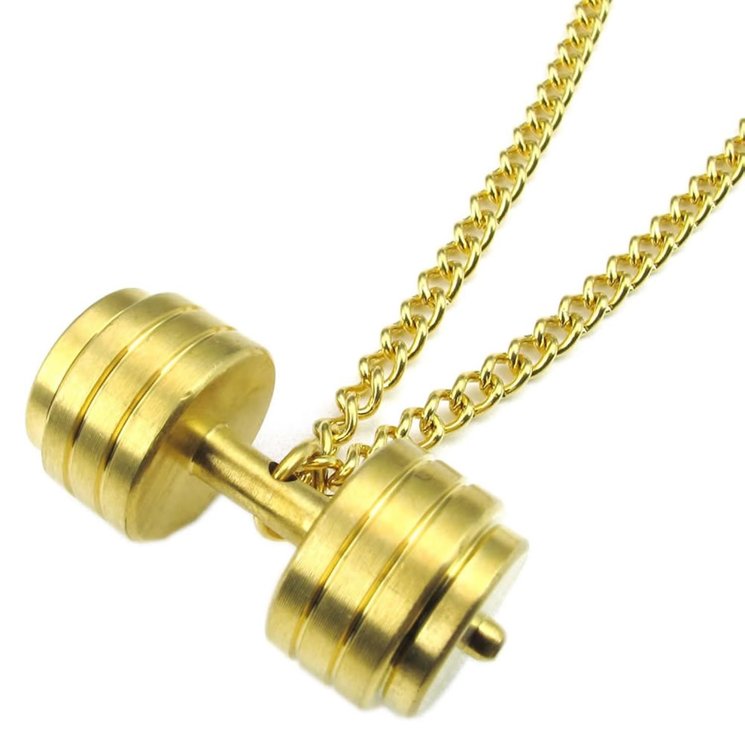 KONOV Joyería Collar Cadena de hombre Novela Mancuernas Colgante Acero inoxidable Color