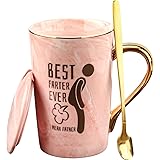 Funny Dad Mug Best Father Ever Coffee Cups,Thanksgiving Day Gifts Ideas for Men,Father In law Tea Cup Gifts from Daughter Son