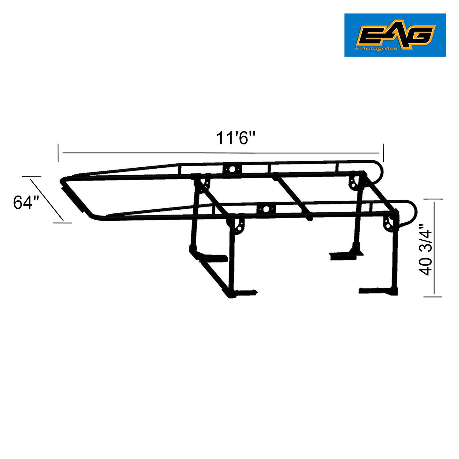 EAG EAutogrilles Hauler Utility Cap Racks Camper Shell Contractor