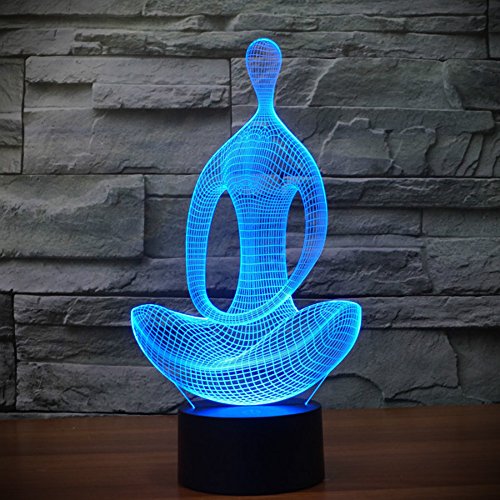 Meditation: How to Relieve Stress, Anxiety and Depression and Return to a State of Inner Peace and Happiness. 3D Lamp ZB 3078 Meditation: How to Relieve Stress, Anxiety and Depression and Return to a State of Inner Peace and Happiness. 3D Lamp ZB 3078