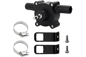 Tshiwort Electric Drill Pump, Portable Mini Centrifugal Pump, Hand Drill Driven Pump with Quick Pumping Speed, Household Elec