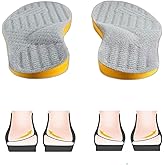 Goofort Women Men Posture Correcting Orthotic Insoles 4 in 1 Gel Insoles Flat feet Arch Support Orthopedic overpronation Supination Plantar Fasciitis Metatarsalgia X/O Valgus Varus Shoe Inserts